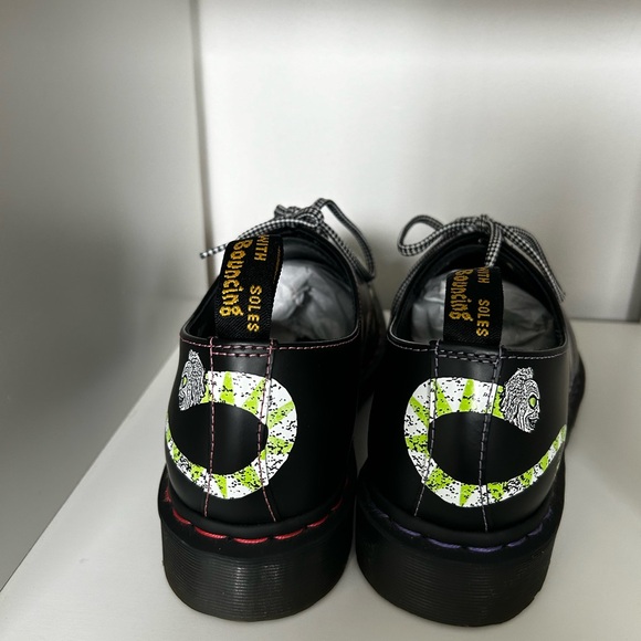 Doc martens X Beetlejuice collaboration shoes Sz US 11 - Picture 6 of 8